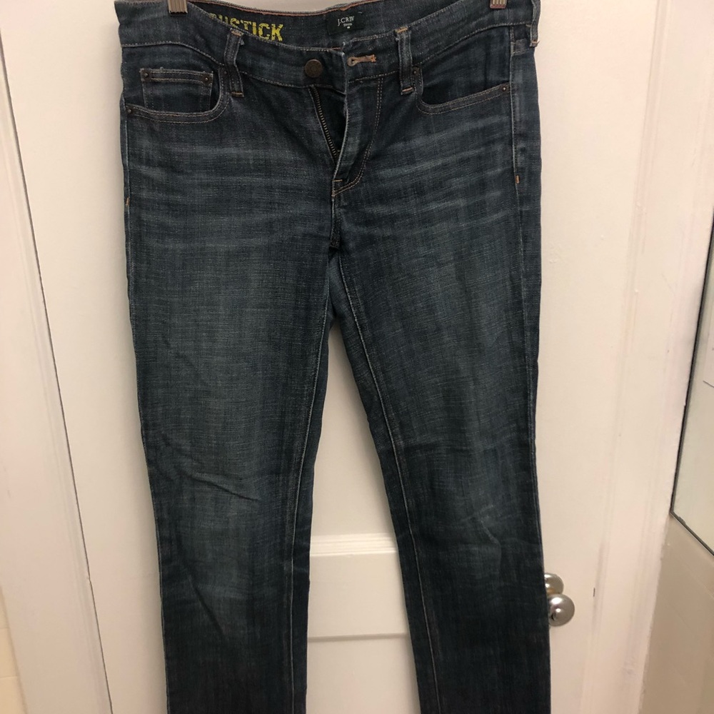 J. Crew Straight Cut Jeans, Size 28r
